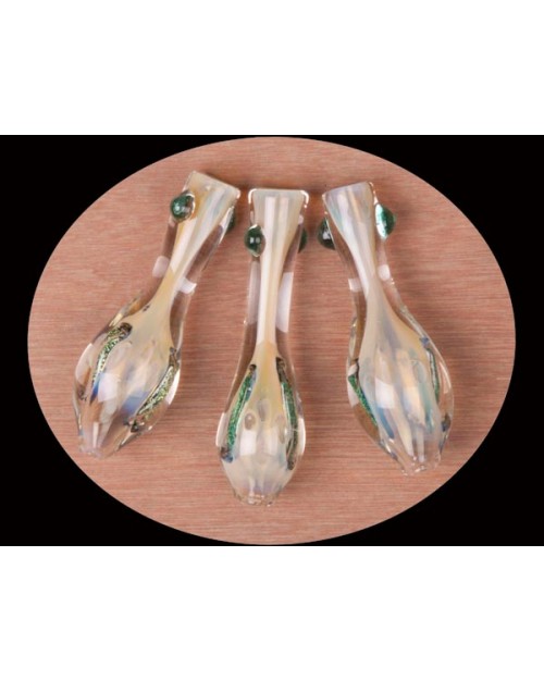 Dichroic chillum & one hitter pipes HGCHD 041
