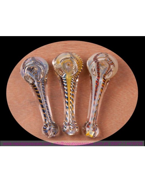 Glass Peanut Pipe HGPNS 042