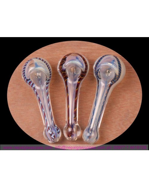Glass Peanut Pipe HGPNS 043