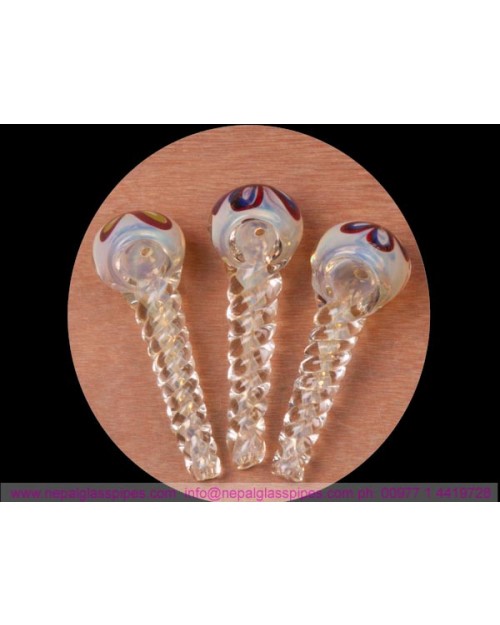 Glass Peanut Pipe HGPNS 046
