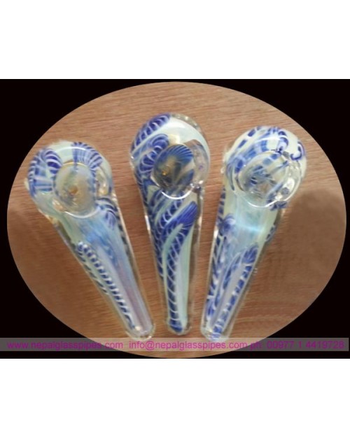 Glass Peanut Pipe HGPNS 051